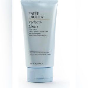 Estee Lauder Perfectly Clean Multi-action Foam Cleanser/Purifying Mask, 5 Ounce